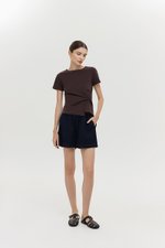 KATHLYN ASYMMETRIC KNOT TOP