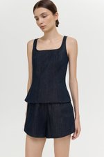 WYNSTON TAILORED DENIM SHORTS