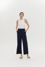 ELVA JERSEY TAILORED PANTS