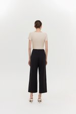 ELVA JERSEY TAILORED PANTS