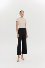 ELVA JERSEY TAILORED PANTS