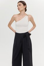 MARTHA WIDE LEG LINEN PANTS