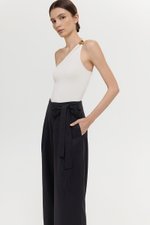 MARTHA WIDE LEG LINEN PANTS