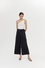 MARTHA WIDE LEG LINEN PANTS