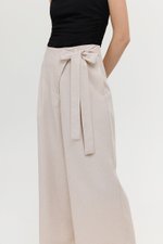 MARTHA WIDE LEG LINEN PANTS