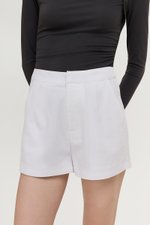 KIANNA TAILORED LINEN SHORTS