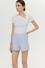 KIANNA TAILORED LINEN SHORTS
