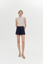 KIANNA TAILORED LINEN SHORTS