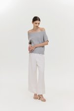 KAIA OFF SHOULDER KNIT TOP