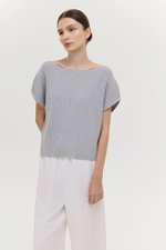 KAIA OFF SHOULDER KNIT TOP