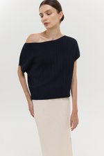 KAIA OFF SHOULDER KNIT TOP