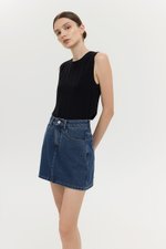 NIVEN COTTON DENIM SKORTS