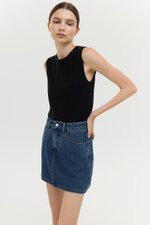 NIVEN COTTON DENIM SKORTS