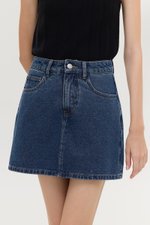NIVEN COTTON DENIM SKORTS