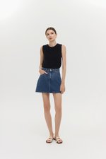 NIVEN COTTON DENIM SKORTS