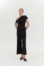 ELVA JERSEY TAILORED PANTS