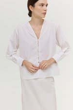 *PREORDER* FREYA BUTTON DOWN COTTON SHIRT