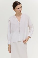 *PREORDER* FREYA BUTTON DOWN COTTON SHIRT