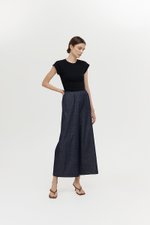 HARLOW WIDE LEG SOFT DENIM PANTS (REGULAR)