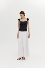 LIONA PADDED SWEETHEART RIBBED TOP