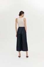 HARLOW WIDE LEG SOFT DENIM PANTS (PETITE)