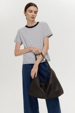 LEYDEN LEATHER SLOUCH BAG