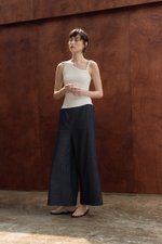 HARLOW WIDE LEG SOFT DENIM PANTS (REGULAR)