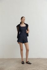 WYNSTON TAILORED DENIM SHORTS