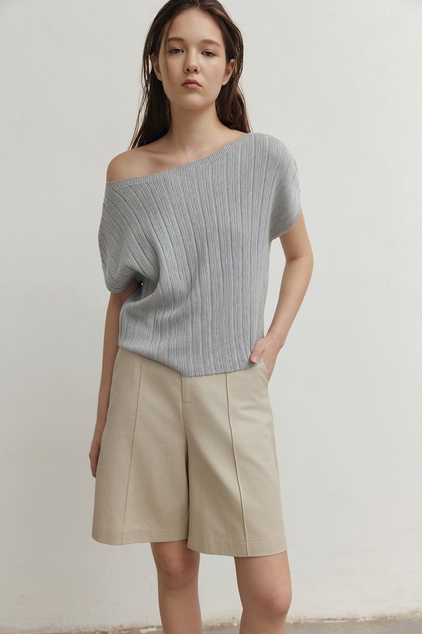KAIA OFF SHOULDER KNIT TOP