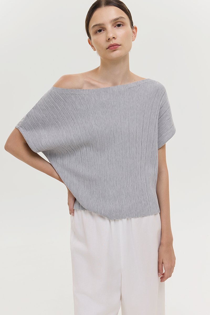 KAIA OFF SHOULDER KNIT TOP