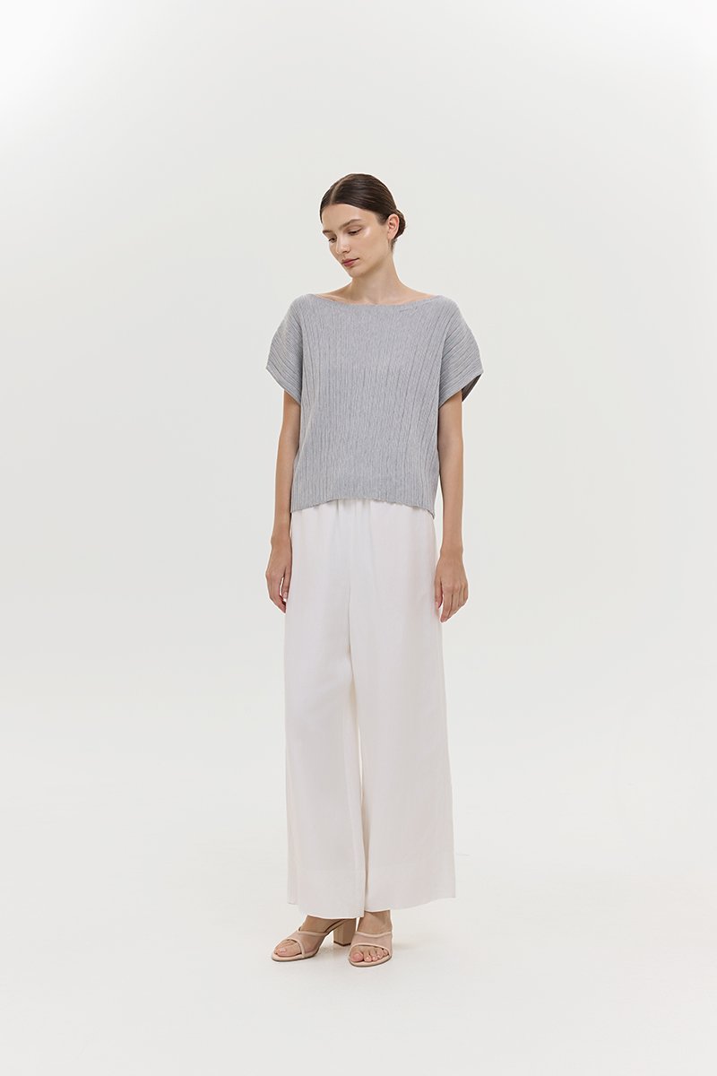 KAIA OFF SHOULDER KNIT TOP