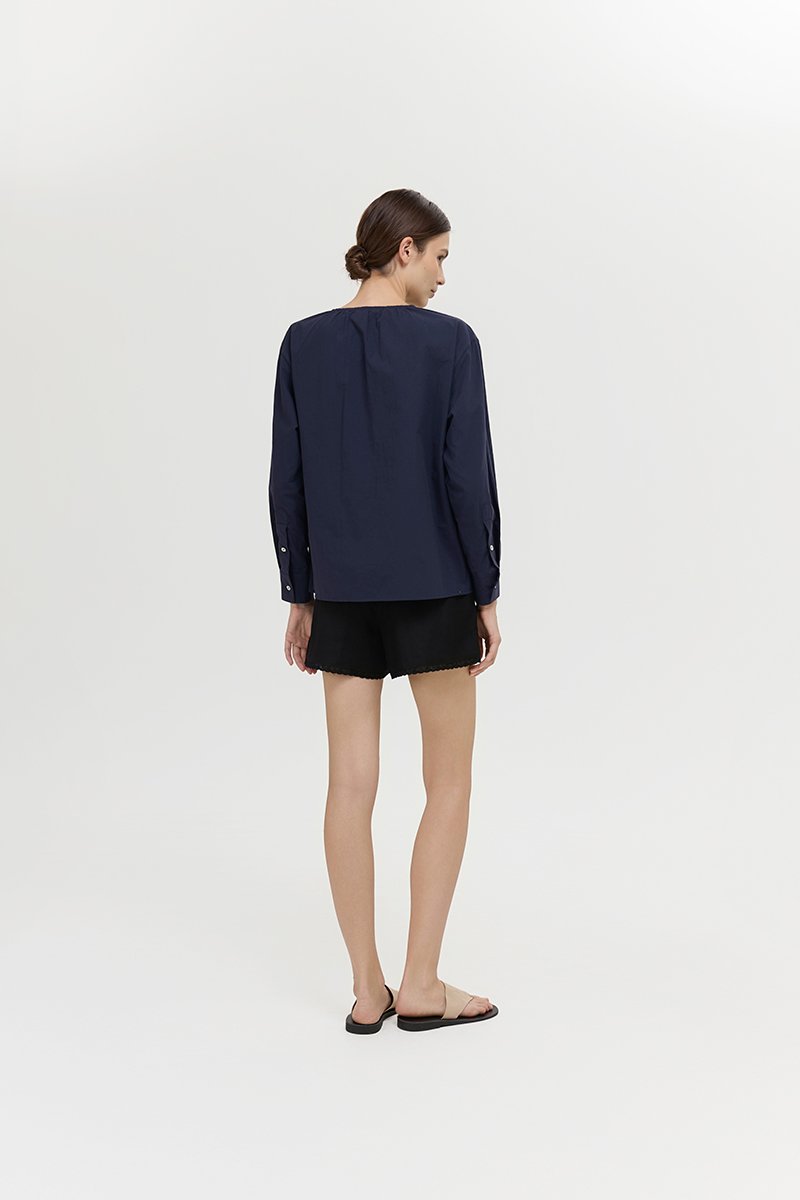*PREORDER* FREYA BUTTON DOWN COTTON SHIRT