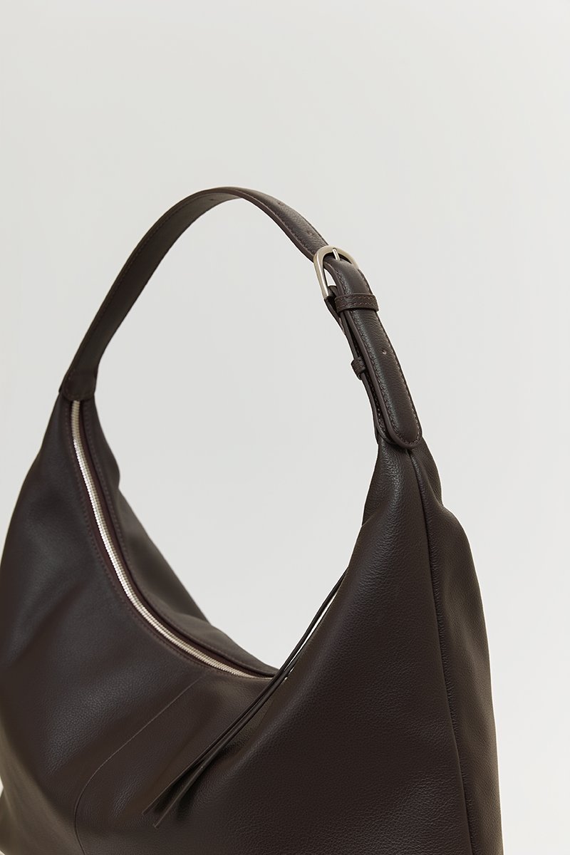 LEYDEN LEATHER SLOUCH BAG
