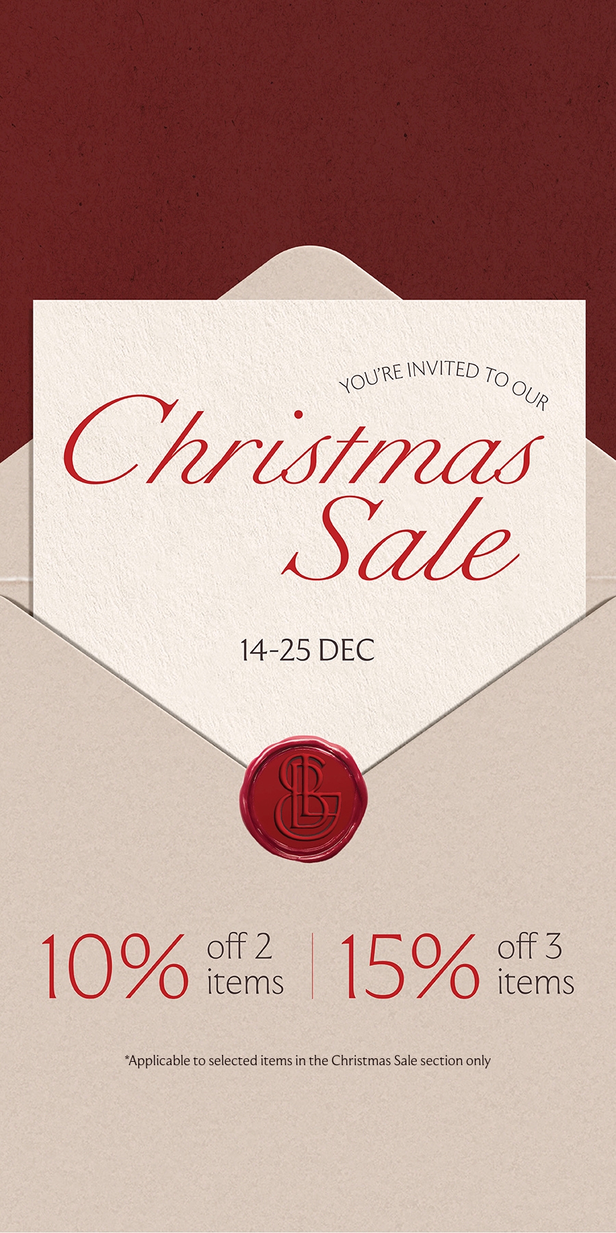 Christmas Sale 2025