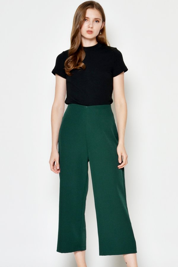 INKA STRAIGHT CUT CULOTTES EMERALD INKA STRAIGHT CUT CULOTTES EMERALD