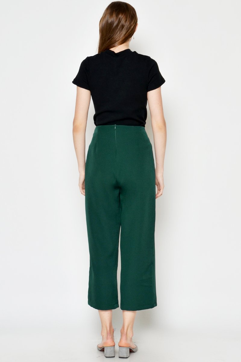 INKA STRAIGHT CUT CULOTTES EMERALD