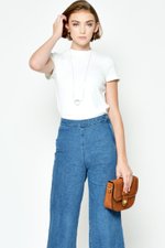 ALEXY STRAIGHT CUT DENIM PANTS