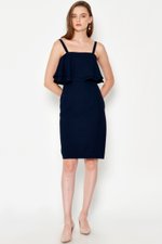 GAMORA LAYERED MIDI DRESS GAMORA LAYERED MIDI DRESS