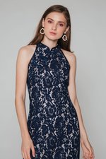 ALISHA HALTER LACE CHEONGSAM ALISHA HALTER LACE CHEONGSAM