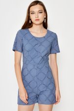 COREY CROCHET PLAYSUIT