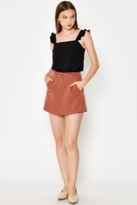 ABELLA BUTTON SKORTS