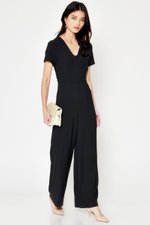 CAROLE RUCHED JUMPSUIT CAROLE RUCHED JUMPSUIT