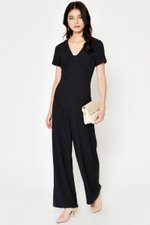 CAROLE RUCHED JUMPSUIT CAROLE RUCHED JUMPSUIT