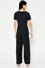 CAROLE RUCHED JUMPSUIT CAROLE RUCHED JUMPSUIT