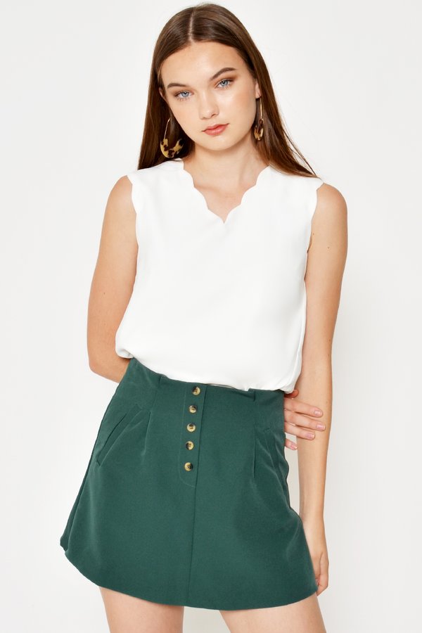 ABELLA BUTTON SKORTS