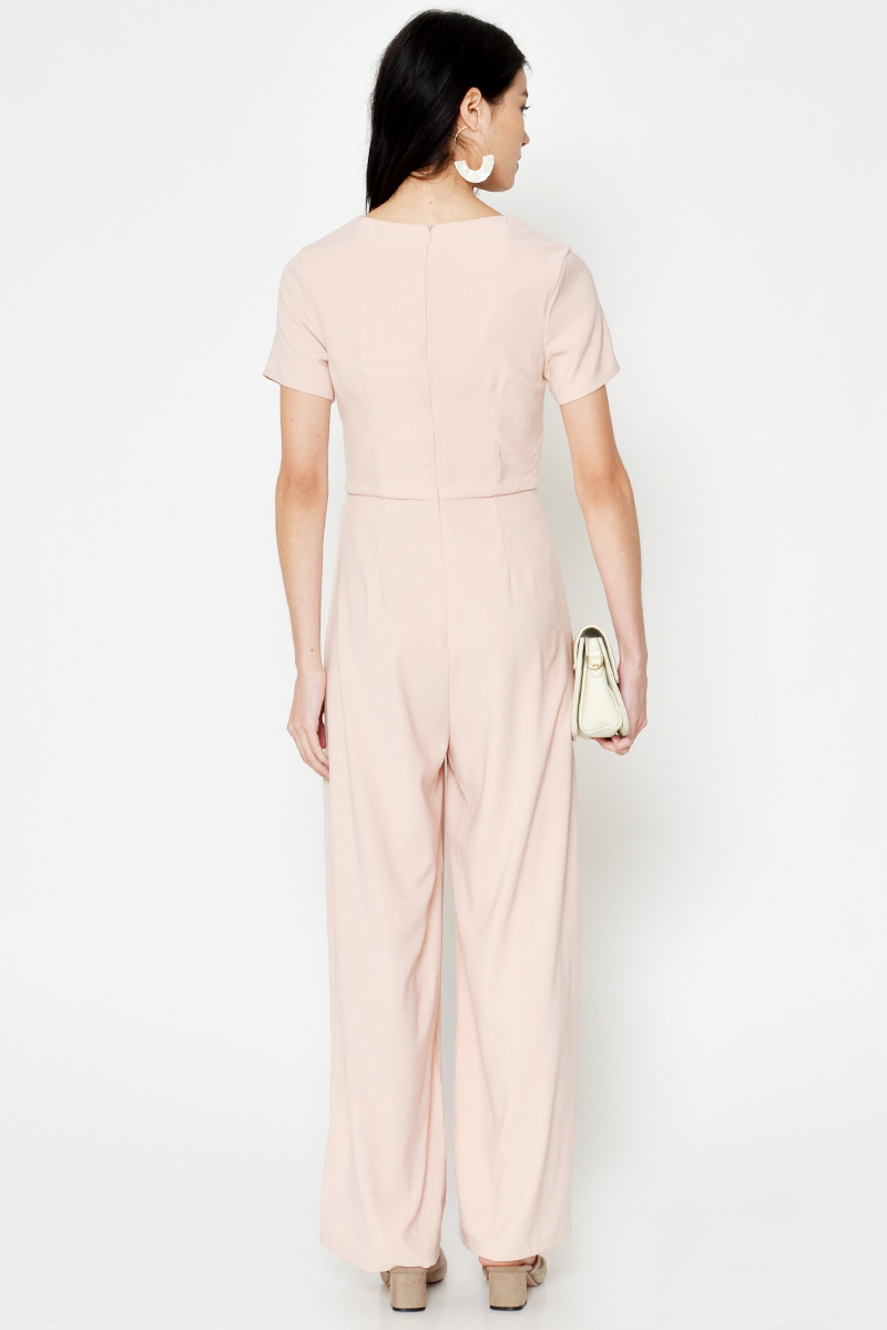 CAROLE RUCHED JUMPSUIT 