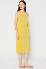 KERIS LAYERED MIDI DRESS