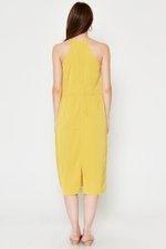 KERIS LAYERED MIDI DRESS
