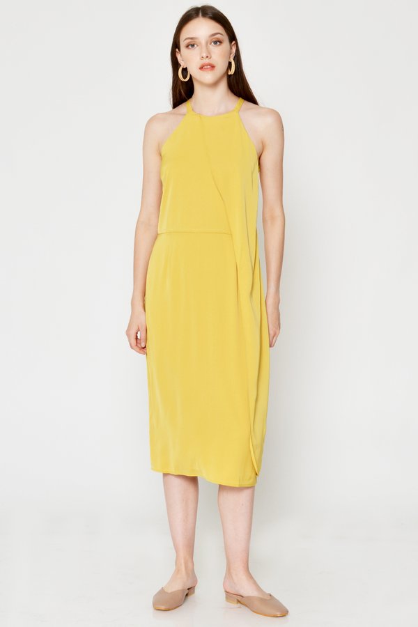 KERIS LAYERED MIDI DRESS