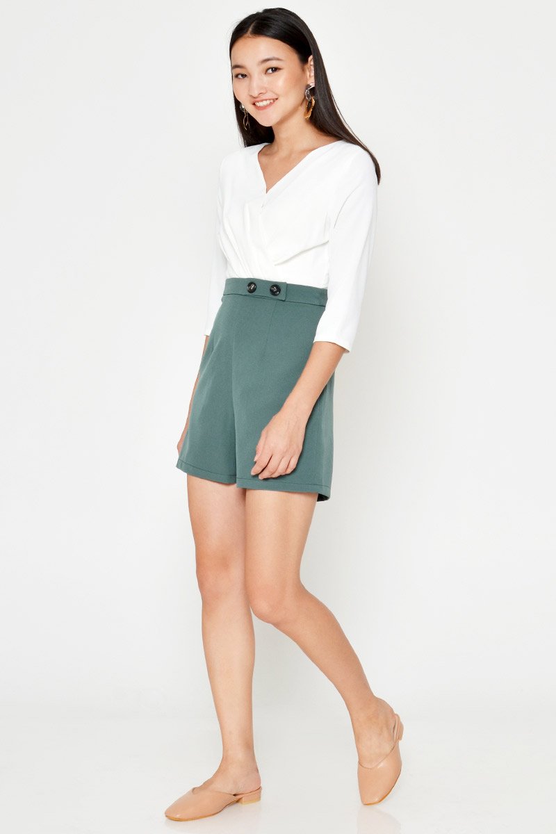 JAYCE WRAP ROMPER